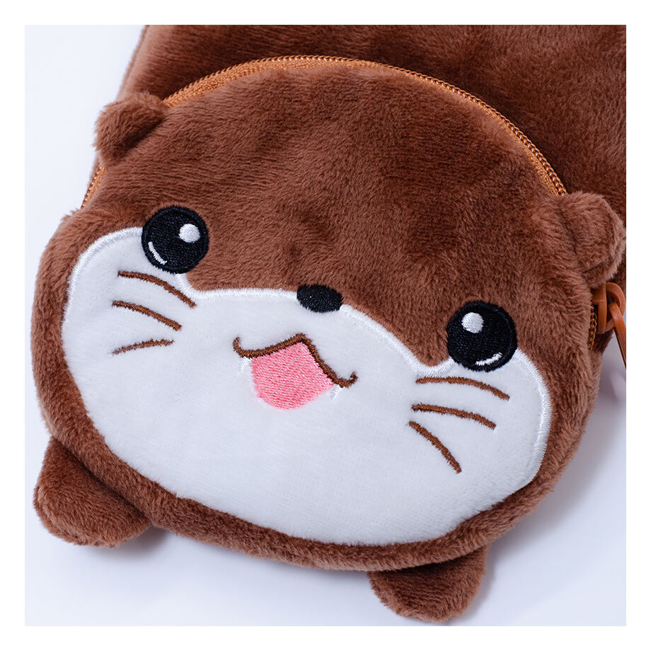 オリジナルカラビナ付きポーチ カワウソ | 南知多ビーチランド