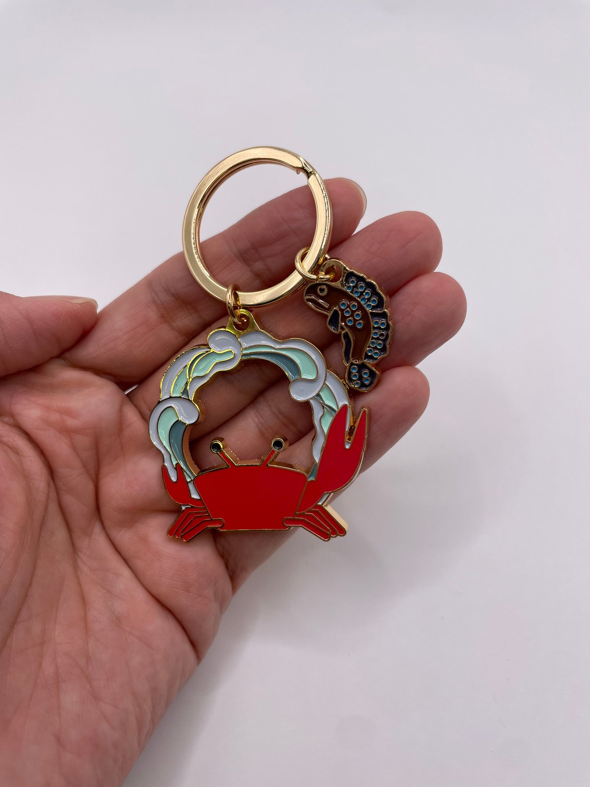 2連メタルキーホルダー（シオマネキ＆ムツゴロウ） | すいそう