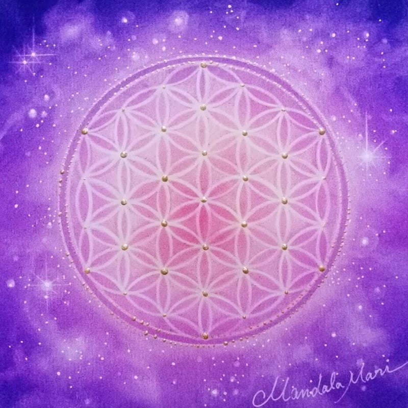 アート講座『フラワーオブライフ』 | Mandala Mari Art School