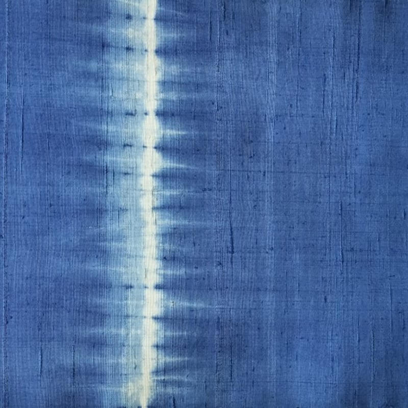 紬藍染め絞り名古屋帯（正絹紬） | 横浜わかやぎ オンラインショップ