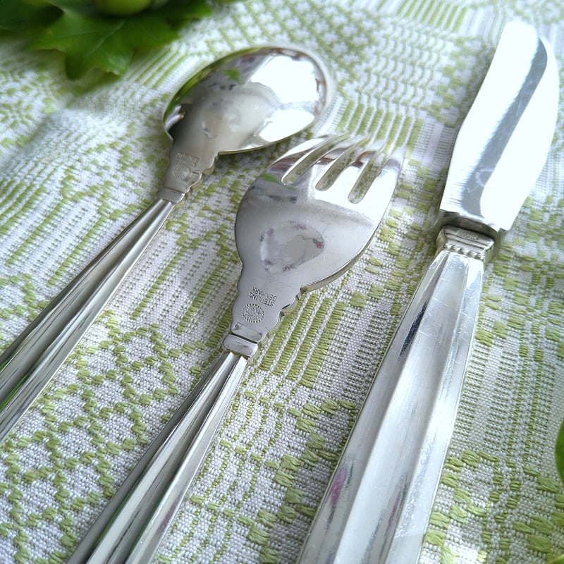 ジョージジェンセン エコーンACORN ディナーフォーク ナイフ セット