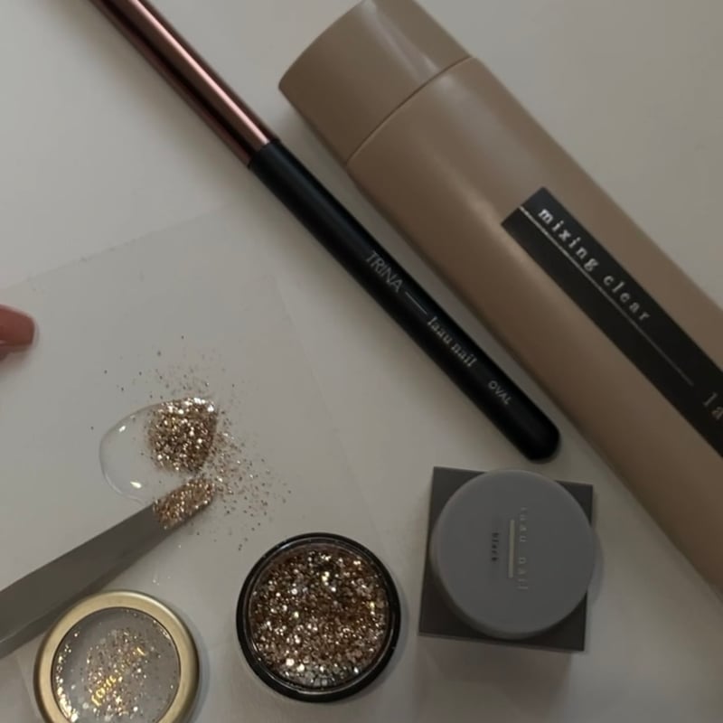 mixing clear_gel | laau nail store