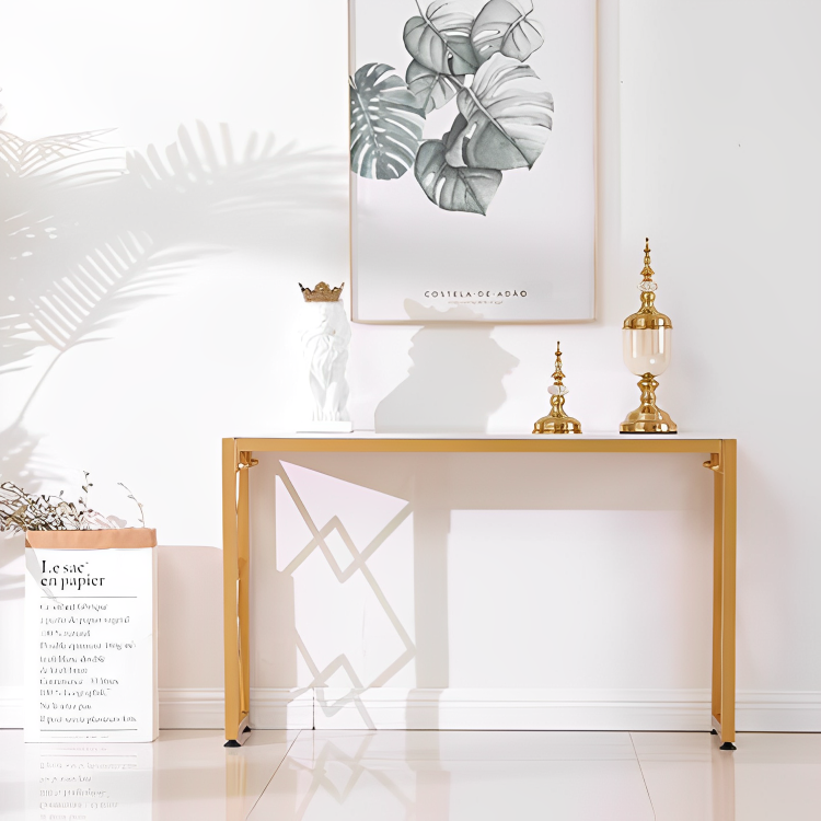 モダン大理石コンソールテーブル | リビング＆ダイニングインテリア by