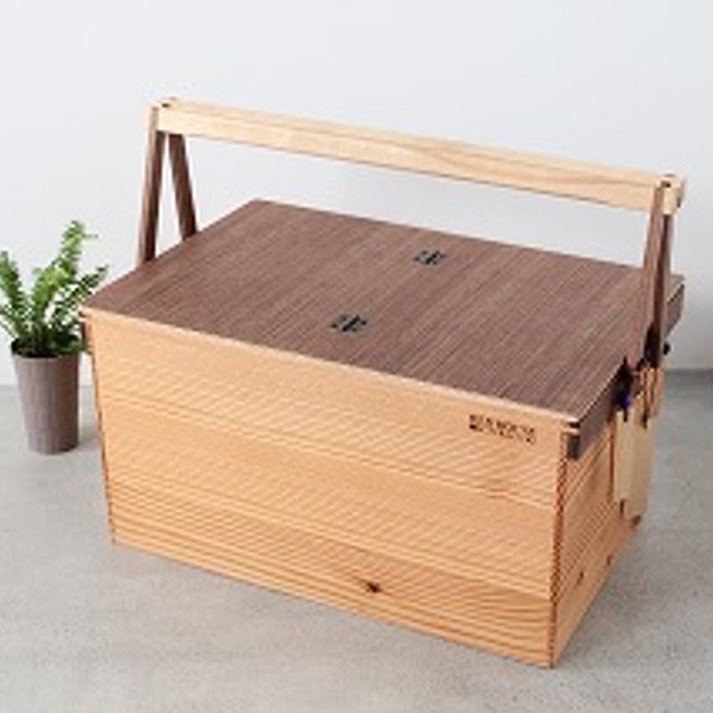 ウッドバスケット（Lサイズ 蓋付属） | RED HOUSE FURNITURE