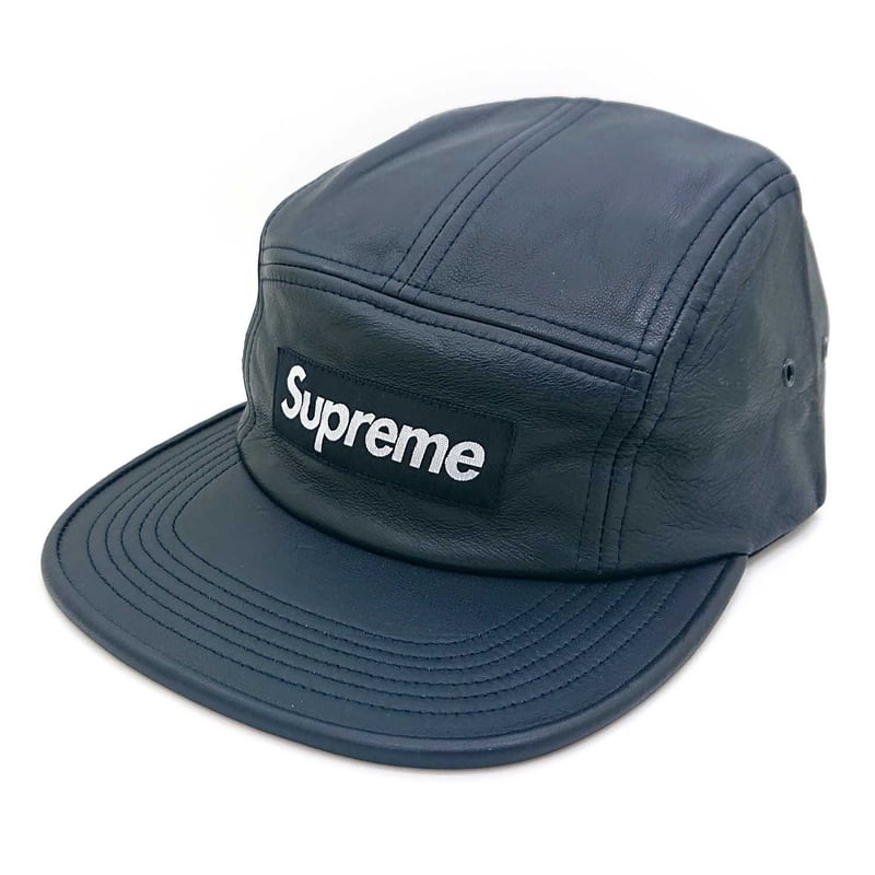シュプリーム レザーキャップ SUPREME CAP FW16H56(NAVY) | epoq