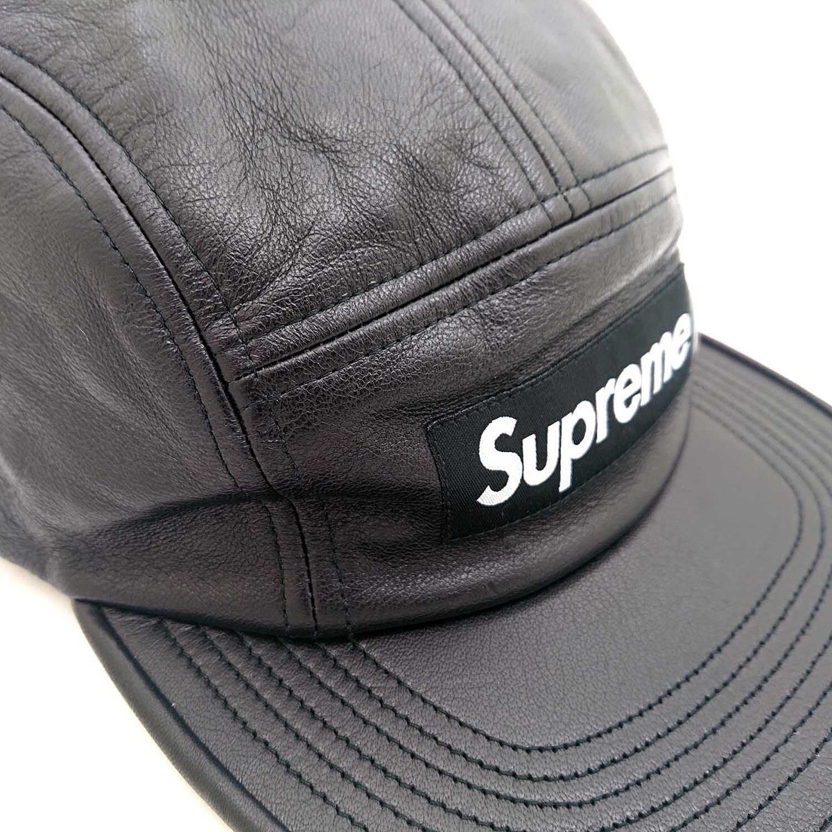 シュプリーム レザーキャップ SUPREME CAP FW16H56(BLACK) | epo