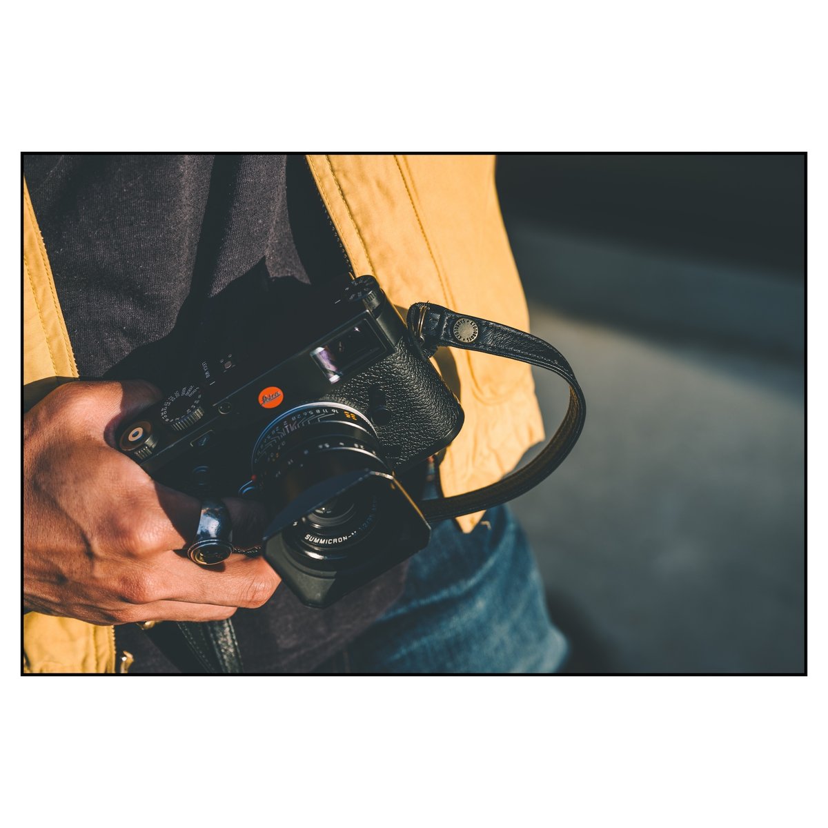 生産終了)『THE STANDARD STRAP』- black - | THE Buddy