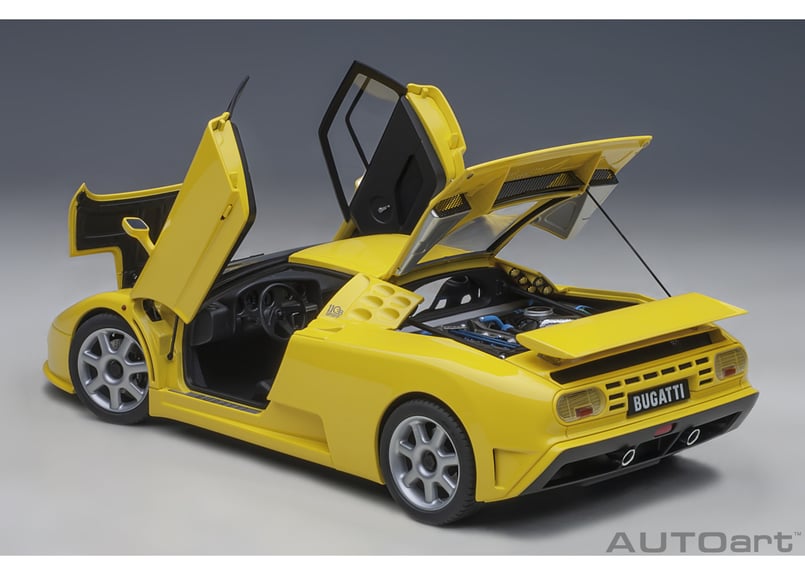 AUTOart 1/18 ブガッティ EB110 SS （イエロー） 70918 | AUTO