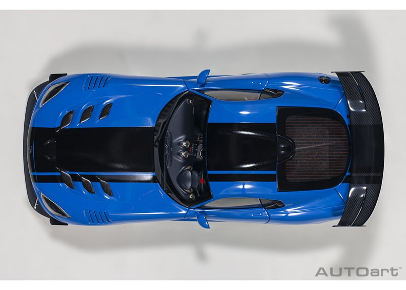 AUTOart 1/18 ダッジ バイパー ACR （ブルー／ブラック・ストライプ