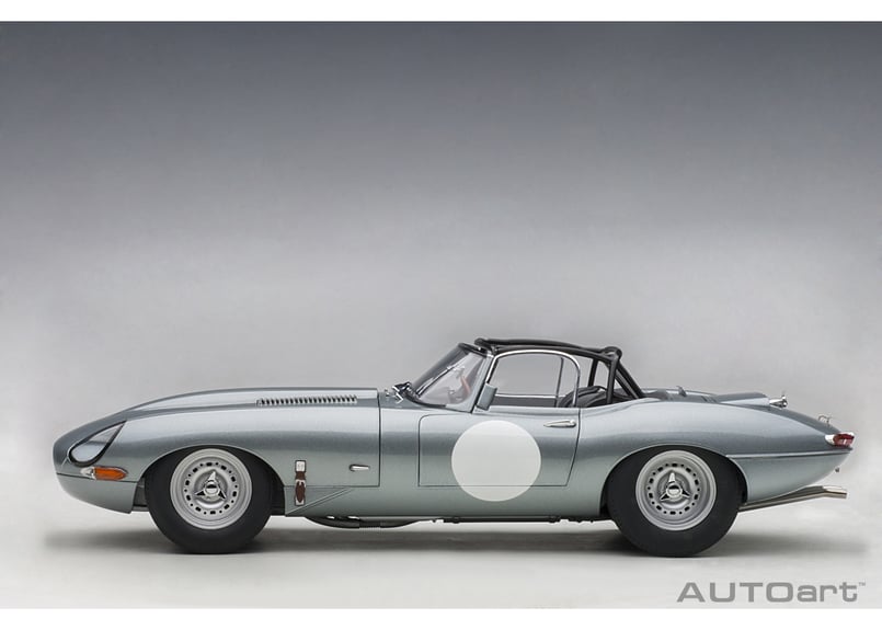 AUTOart 1/18 ジャガー ライトウェイト Eタイプ （シルバー） 73646 | A