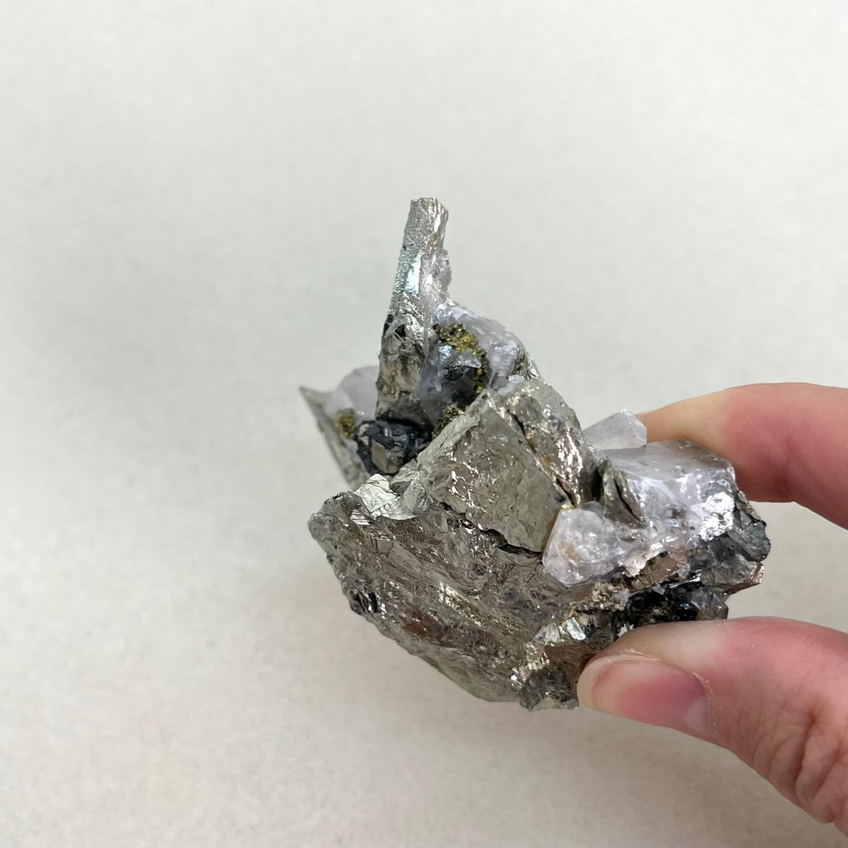パイライト水晶共生クラスター | 仲沢商店
