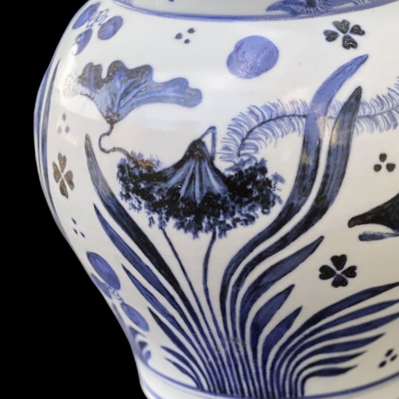 青花魚藻文壺【受注生産】寫シリーズ | by Art STORE