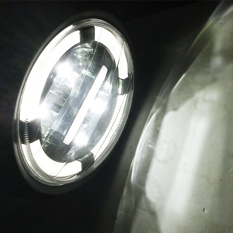 180パイ LEDヘッドライト イカリング エンジェルリング デイライト