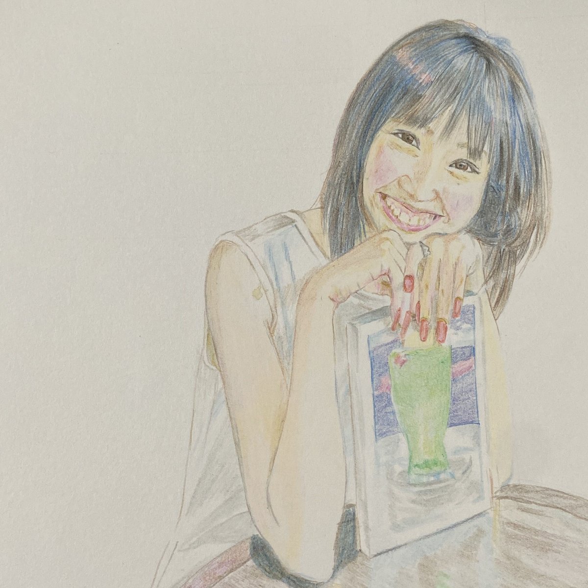 開運 笑顔絵】似顔絵、希望イラスト、ギフト可 | unell store