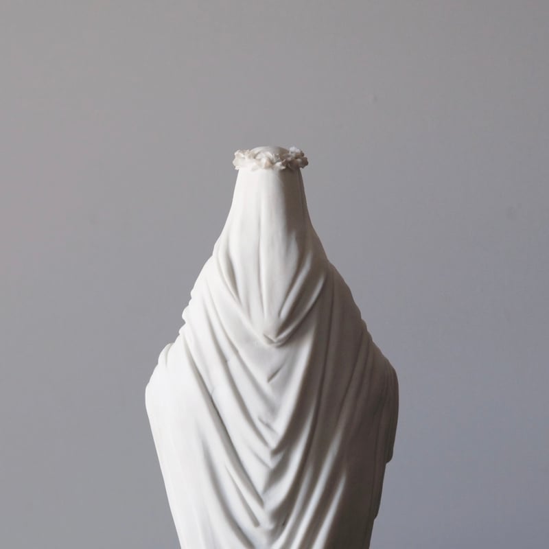 聖母 マリア像 ビスク製 フランス アンティーク 0501711 | jinen_antique