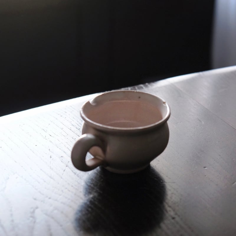 白釉 手つき 片口 カップ フランス アンティーク 0501653 | jinen_antique