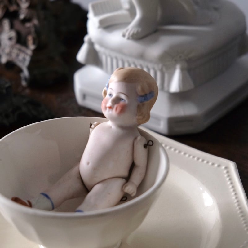 ドイツ製 ビスクドール ミニョネット 女の子 アンティーク ビンテージ