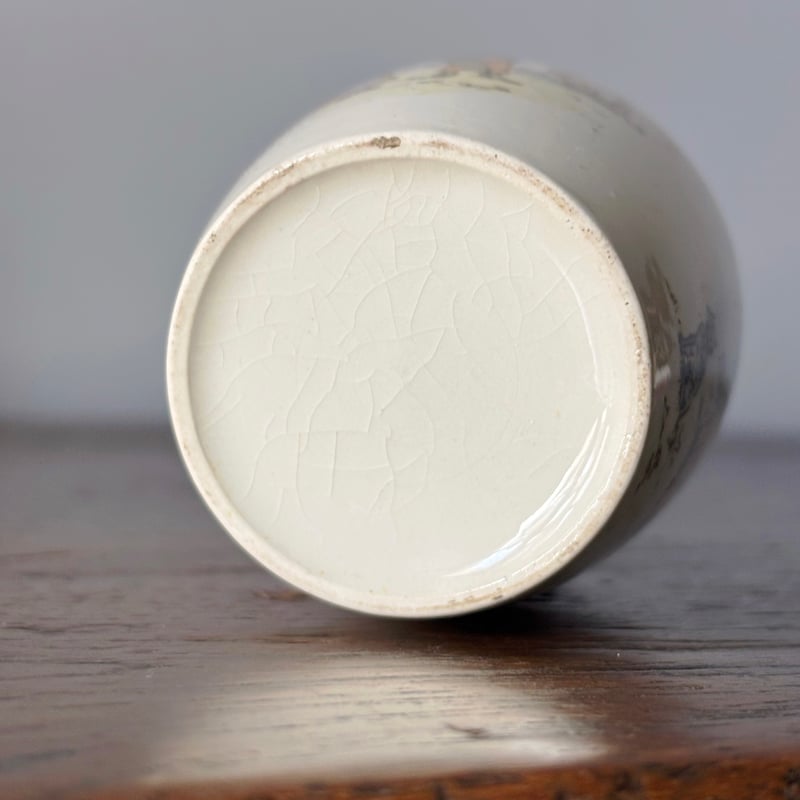 Lunéville リュネヴィル マスタードポット h9.8cm フランス