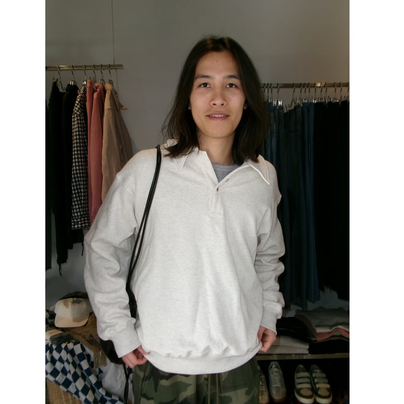 OLD FOLK HOUSE / Skipper Sweatshirt *Heather gr