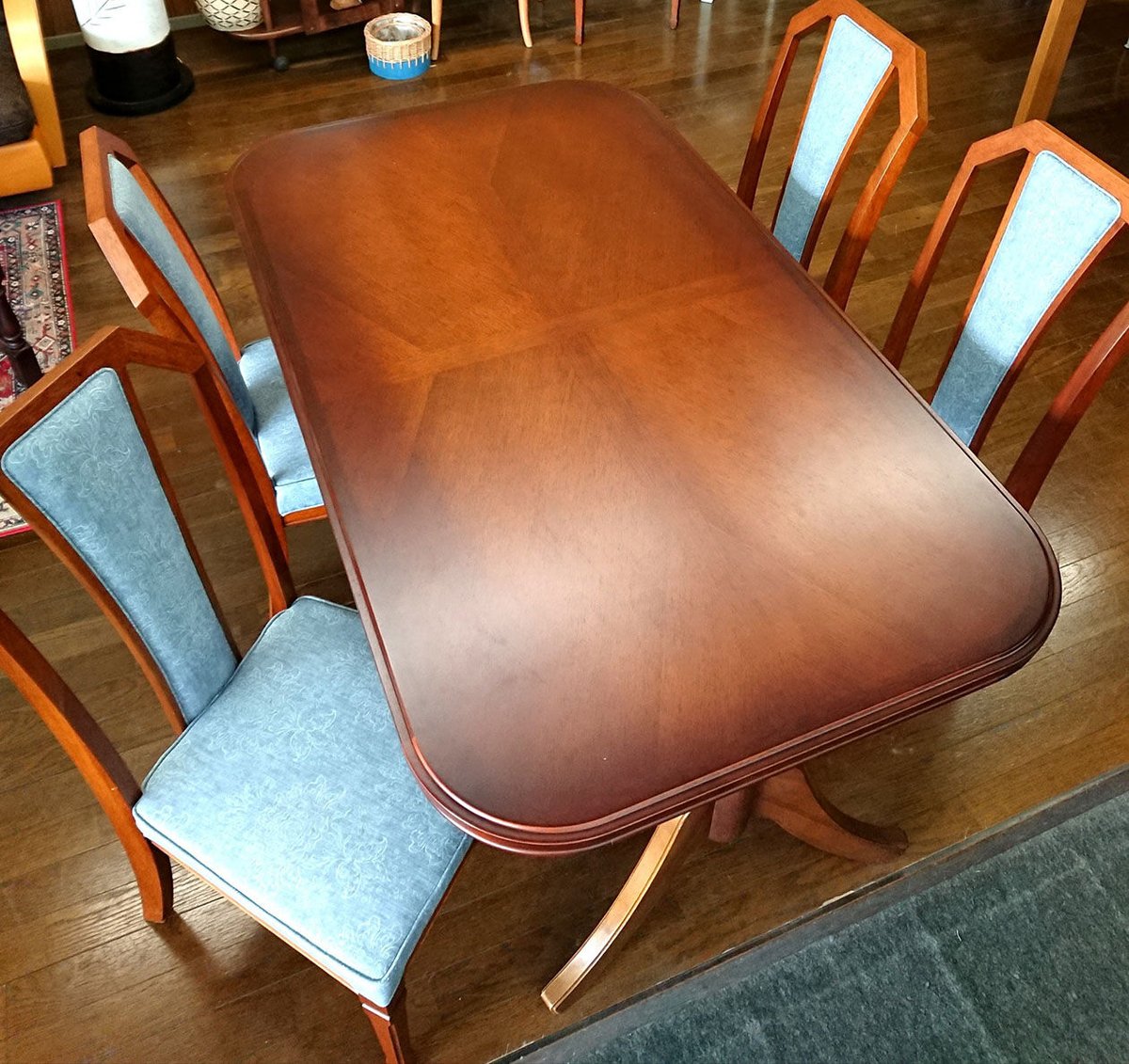 マルニ木工 地中海シリーズ 木製ドレッサー 椅子 セット マルニ木工