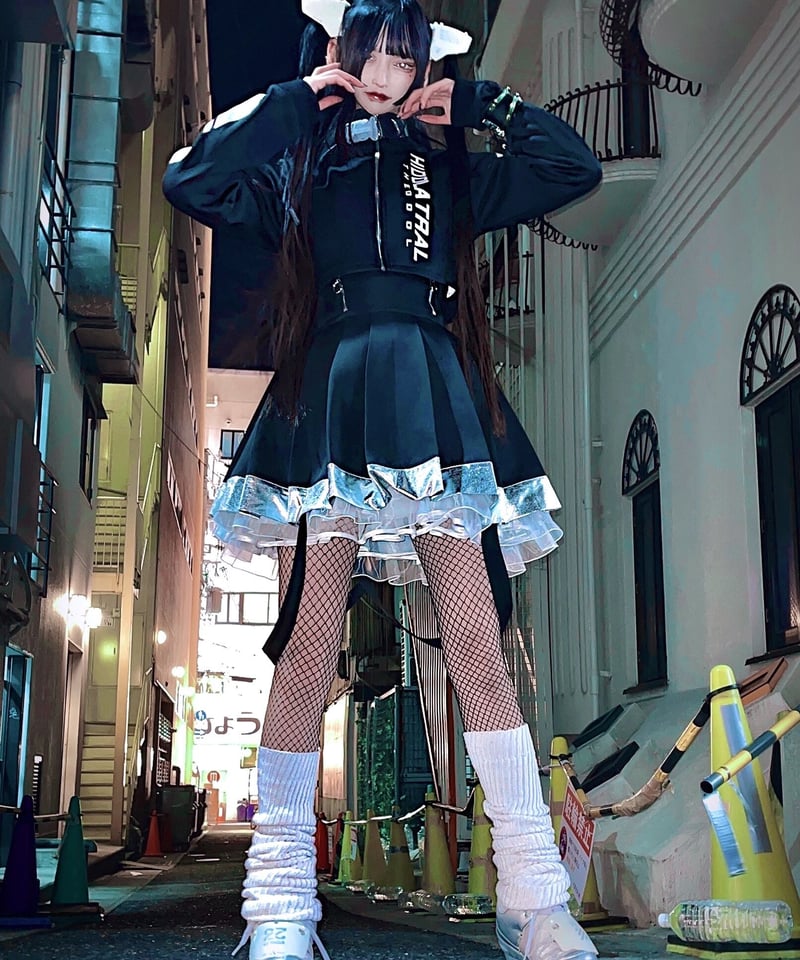 CyberJersey-Setup（Skirt）BLACK | HIDOLATRAL THEODOL