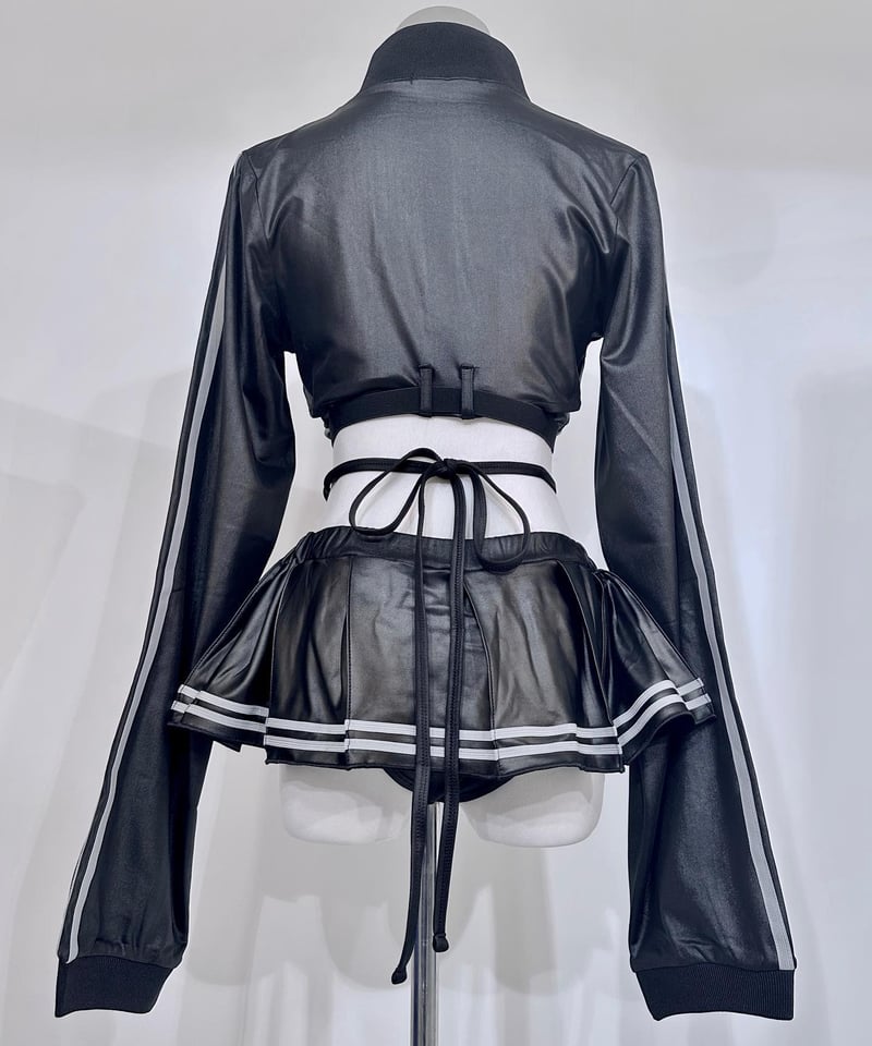 サイバージャージスイムウェア/ラッシュガード&スカート 》BLACK