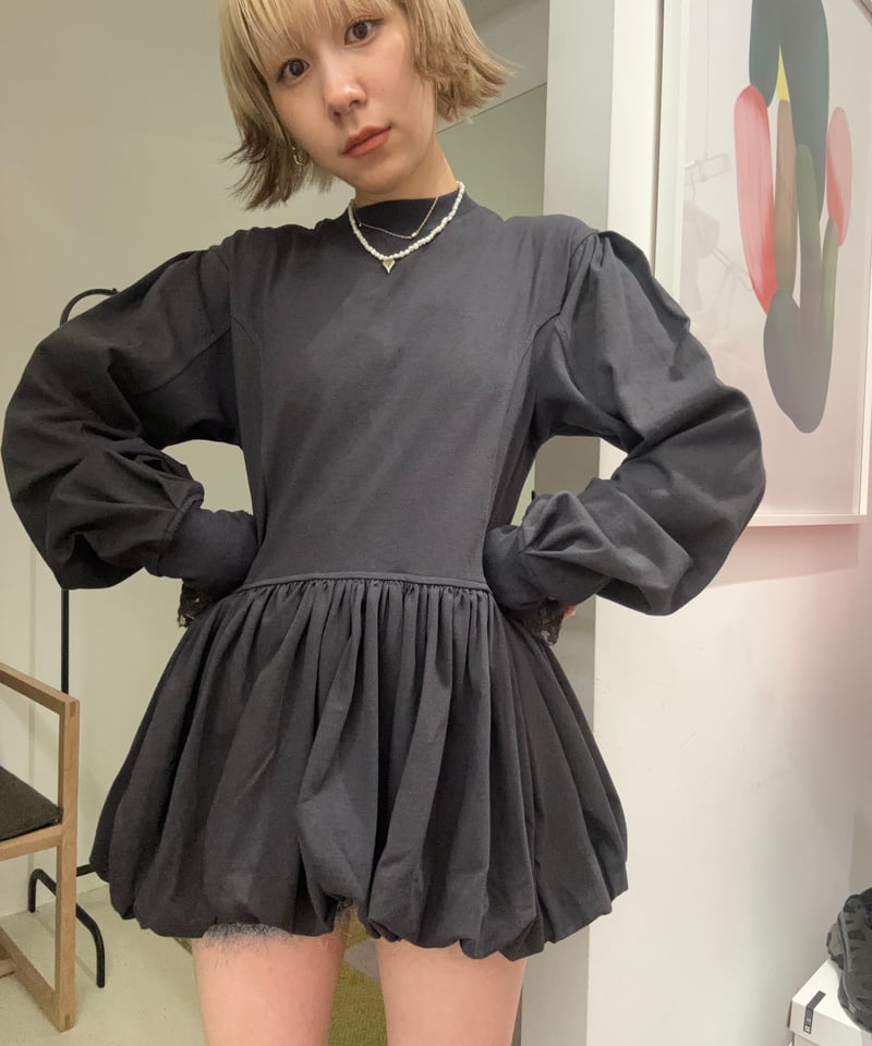 Little $uzie / Ballon Hem Swiching Tops | JURK