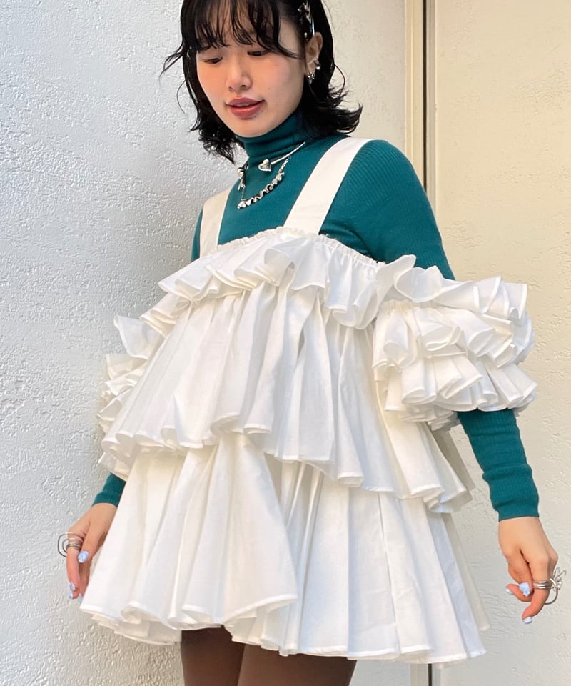 naokitomizuka / Ruffle camisole blouse | JURK s