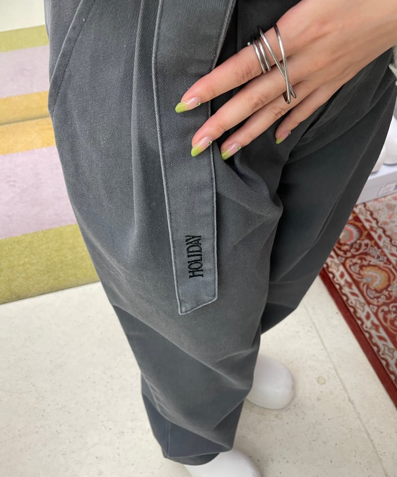 HOLIDAY / DICKIES BELTED 2TUCK PANTS | JURK sho