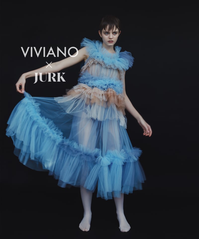 VIVIANO × JURK / Tulle Cami Top | JURK shop tokyo