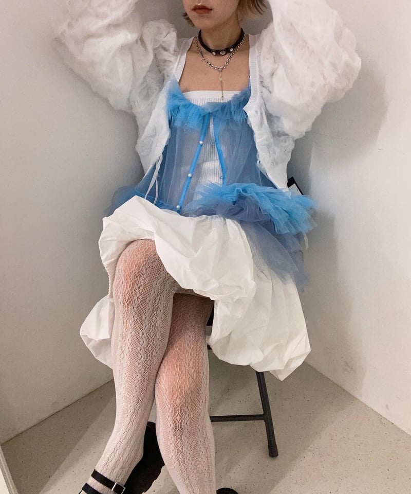 VIVIANO × JURK / Tulle Cami Top | JURK shop tokyo