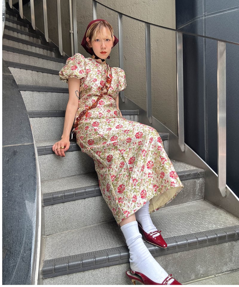 DREAM sisterjane / Forest Echo Jacquard Midi Dr