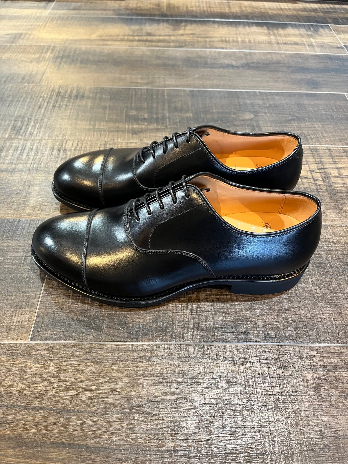 42ND ROYAL HIGHLAND ネイビーコレクション 内羽根ストレートチップ