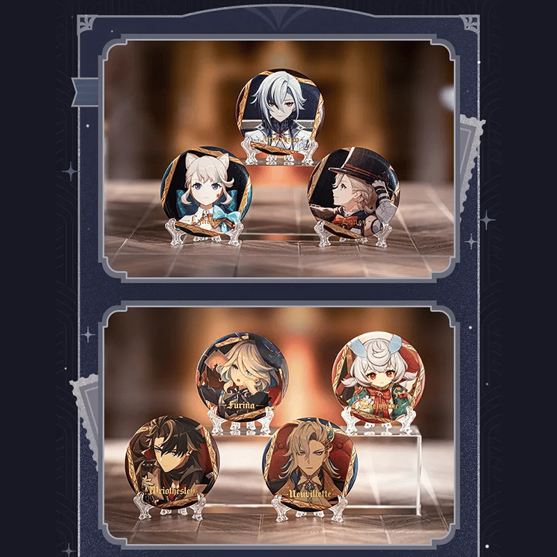 原神 miHoYo フィナーレへの歓宴シリーズ 缶バッジ ※ブラインド商品