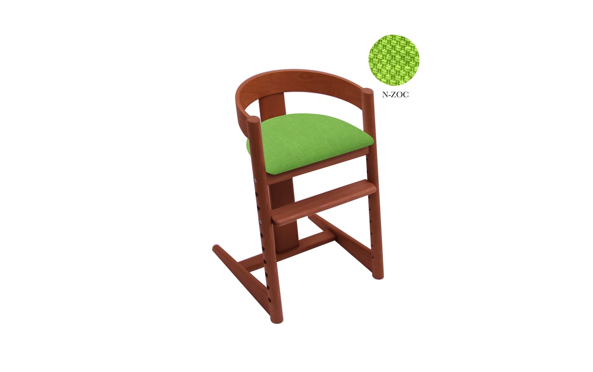 プレディクトチェア 木部：マホガニー色（B） 座面：Nタイプ（織地風PV