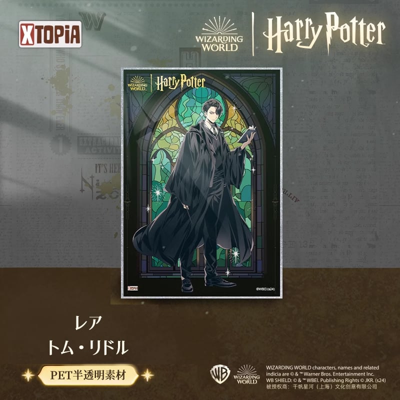 1パック】 ハリーポッター ステンドグラス 色紙コレクション 公式