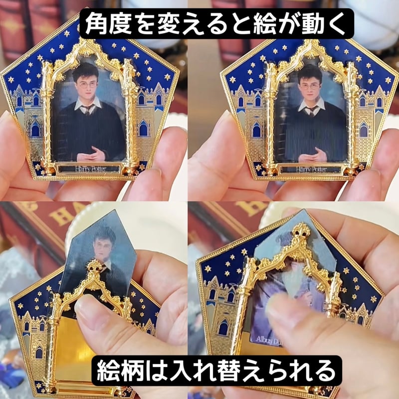 ハリーポッター カエルチョコレート 立体 マグネット 公式ライセンス