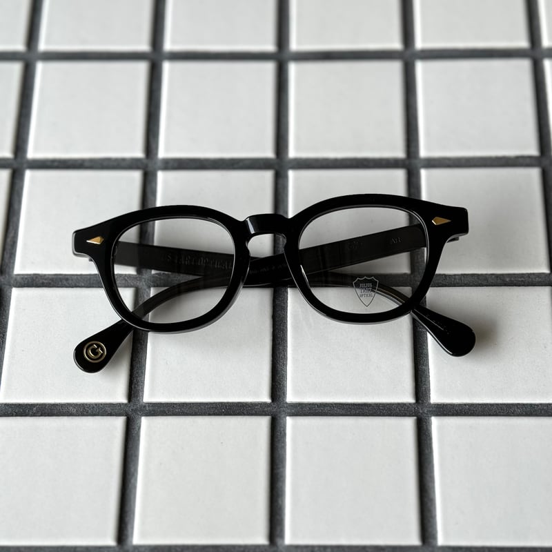 JULIUS TART OPTICAL/AR-GOLD/46-22/Black Crystal