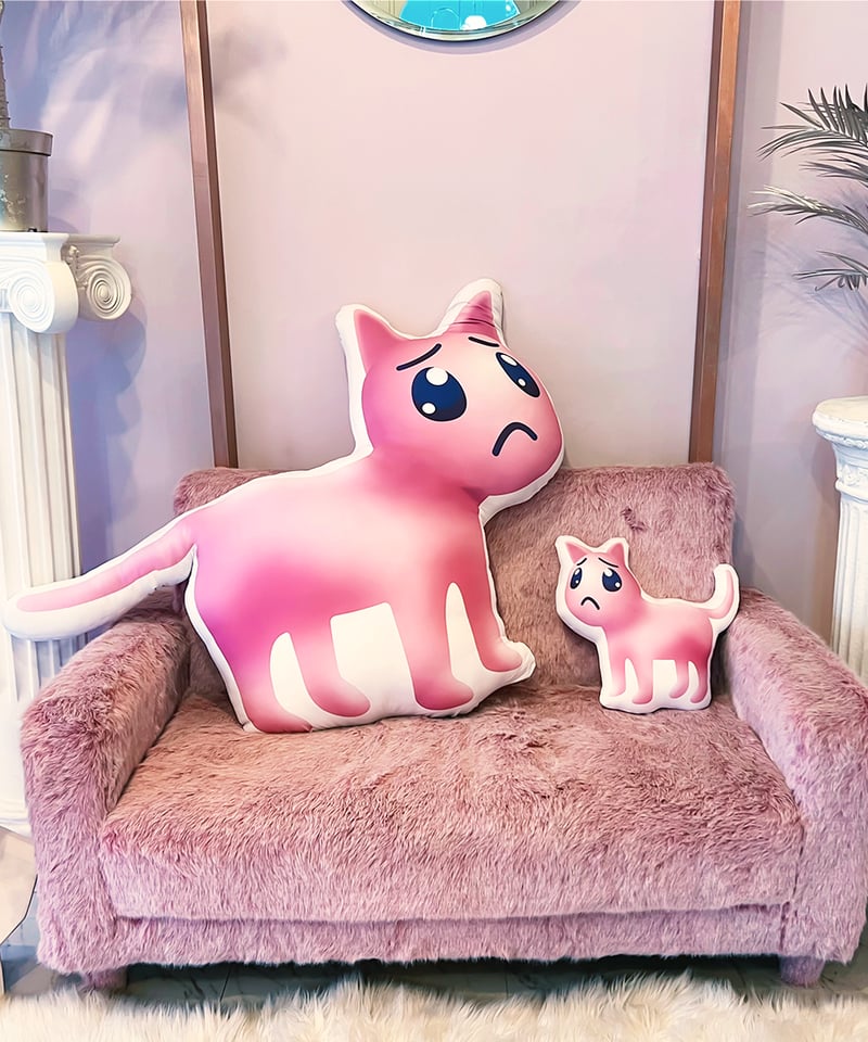 ニディガ東西POPUPSTORE】ぴえん超巨大クッション | NEEDY GIRL OVER