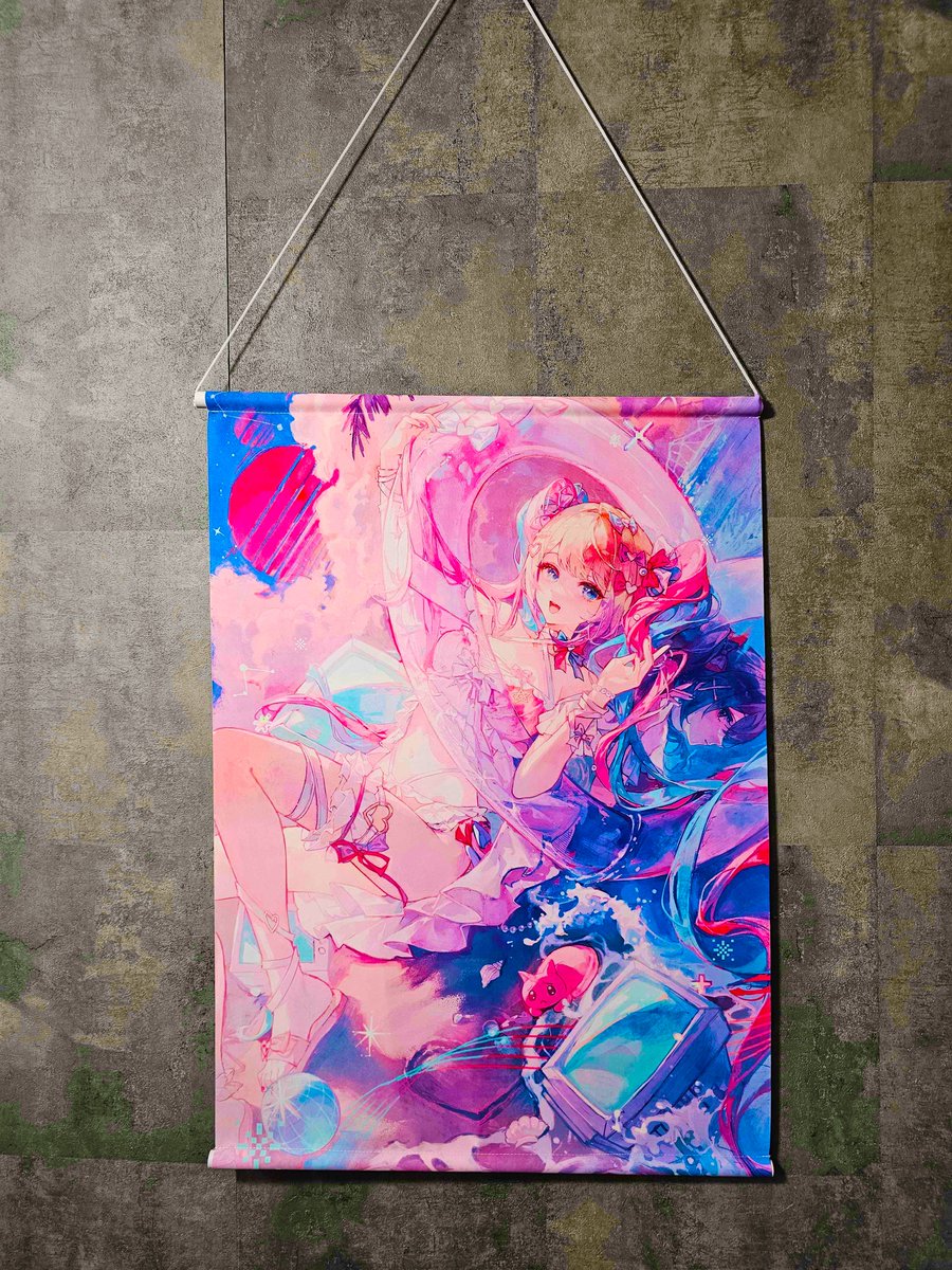 ニディガ東西POPUPSTORE】超てんちゃんサマバケタペストリー | NEEDY