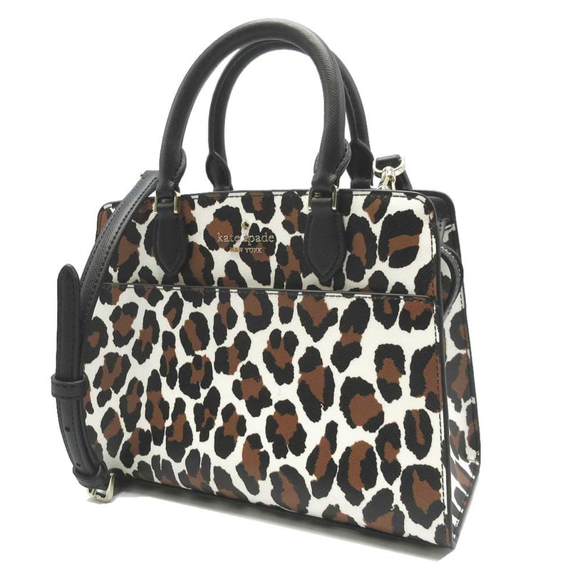 ケイトスペード ショルダーバッグ kate spade PVC レオパード プリント