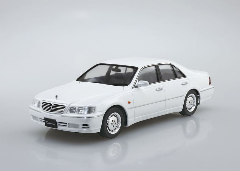 アオシマ 1/24 ザ・モデルカー No.137 ニッサン Y33 シーマ '96 【絶版