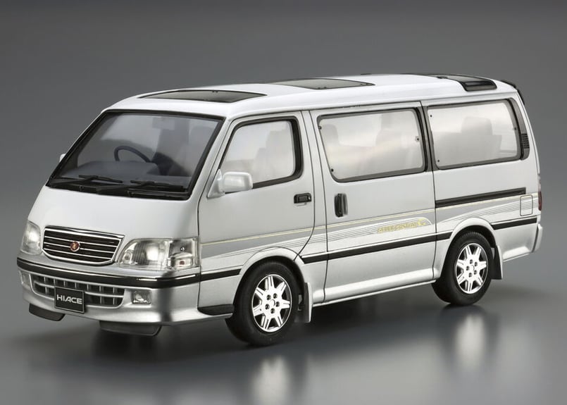 アオシマ 1/24 ザ・モデルカー No.133 トヨタ KZH100G ハイエース