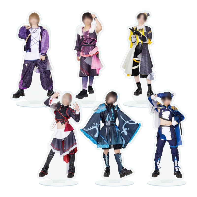 星座衣装 ランダム実写アクリルスタンド（全6種） | 夢喰NEON