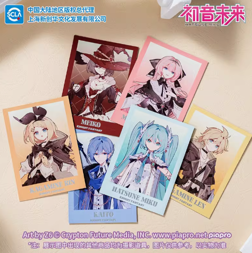 在庫品】初音ミク「騎士幻想シリーズ」チェキ風カード ランダム