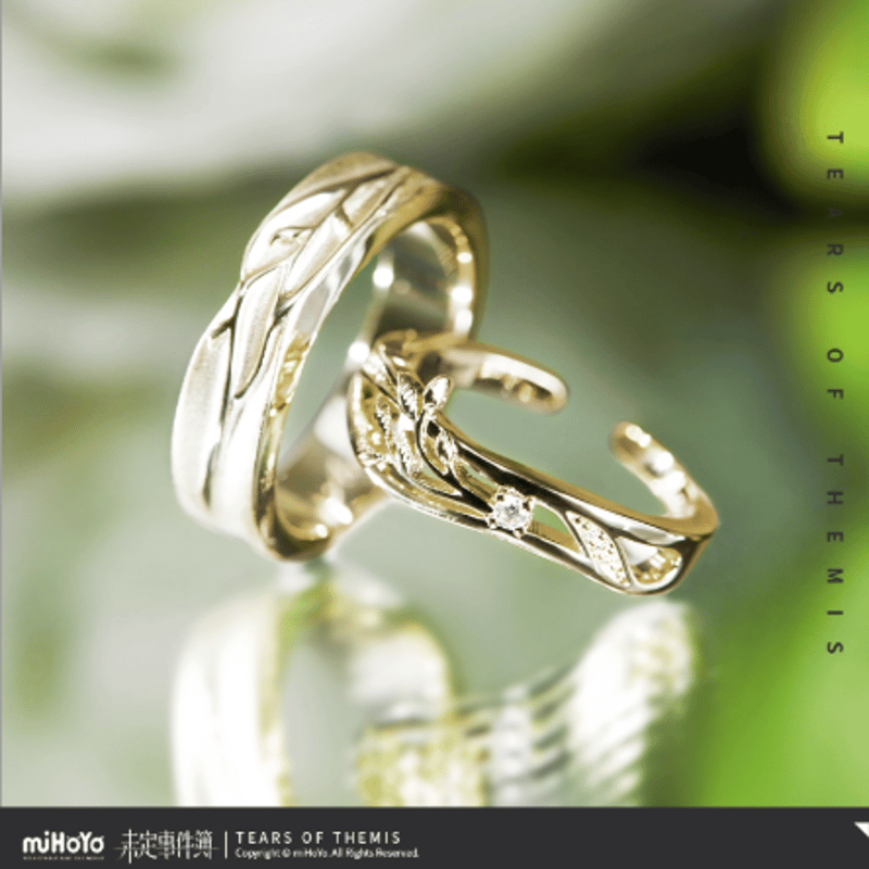 未定事件簿「五周年」Destiné & Destinée指輪-森月黎 | Nekotani