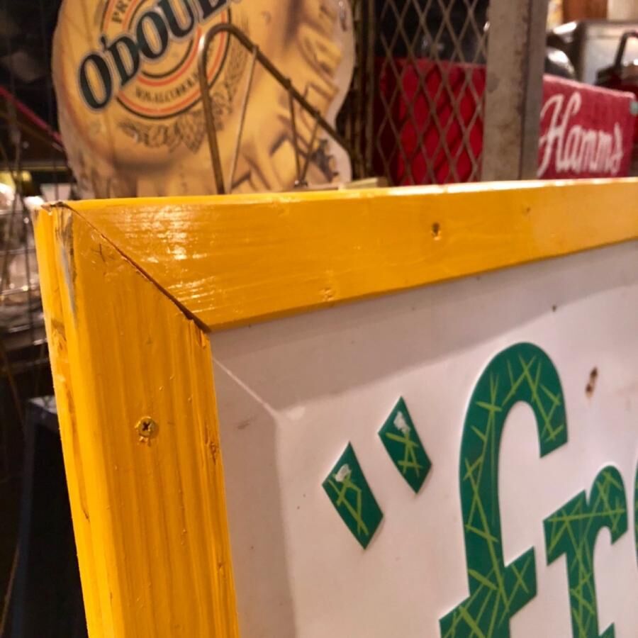 7up セブンアップ ヴィンテージ特大看板 1963年 | BigBear Online Store