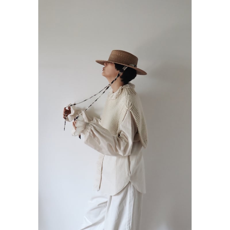 LEI BLOUSE / WHITE DOT | fofofofa