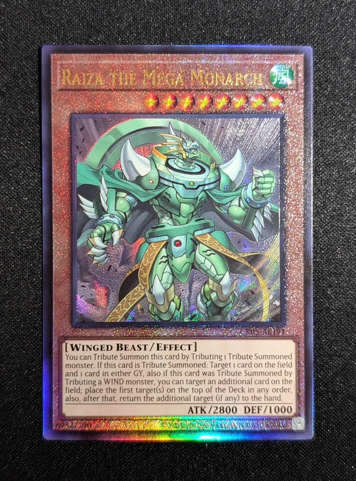 状態A】アジア英語版（泰亜版） Creation Pack 05 『烈風帝ライザー