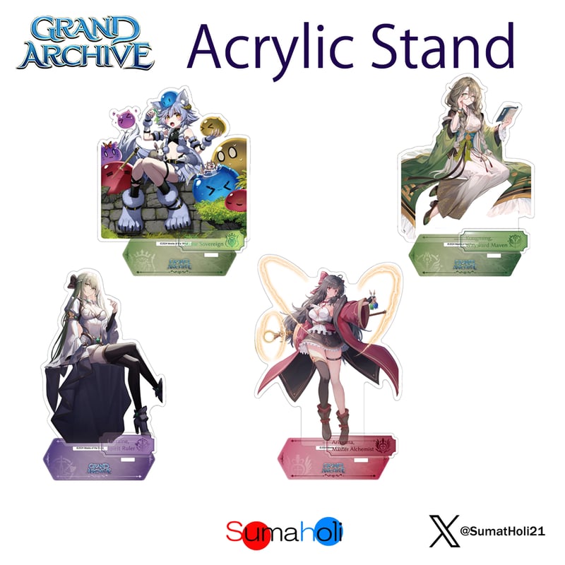 GRAND ARCHIVE TCG アクリルスタンド各種 | 海外版トレーディング